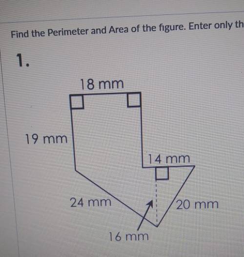 please help as soon as possible, we are supposed to find perimeter and area, I am not very good at