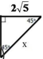 Solve for the right triangle