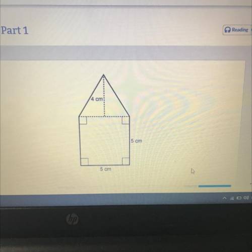 PLEASE HELP HURRY

What is the area of this figure?
4 cm:
Enter your answer in the box
cm?
5 cm
5