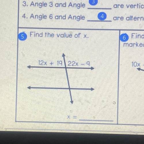 Find the value of x pls!