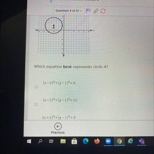 PLS HELP ME 
The last one is (x+2)^2 + (y-1) ^2 = 12