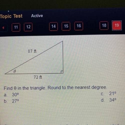 I need help. This is a timed trigonometry test