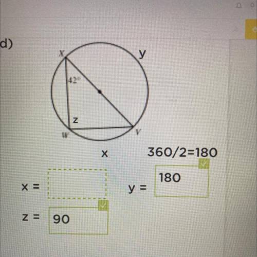 How do you find X for this problem? 
Plz help me!
