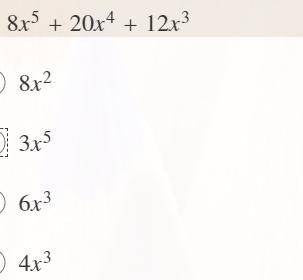 What is the greatest common factor of the terms of this polynomial?
