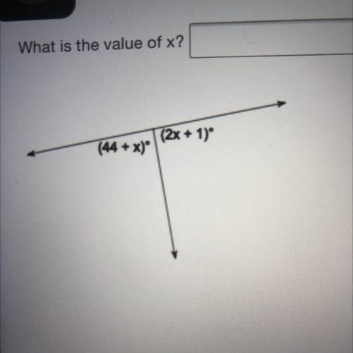 -Time framed assignment-
What is the value of X?