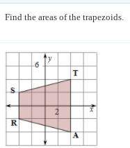 PLS HELP Find the area of the trapezoids.