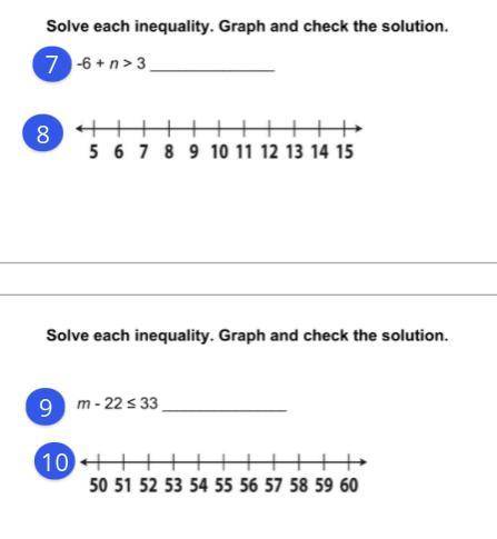 Please help me! 20 points! You don't have to graph btw!
[Inequalities Review]