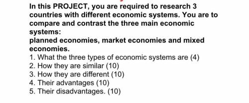 TITLE : ECONOMIC SYSTEM

guys just write down the answers in the questions below need them ! :)