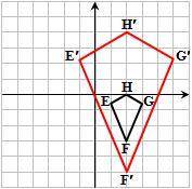 BRANLIEST+15Pts Need help! In each of the following graphs, the two given polygons are similar. Wri