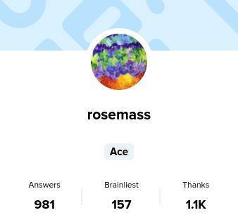 My stats compared to an ace's account rosemass