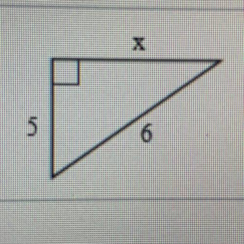Find value of x 
Please help