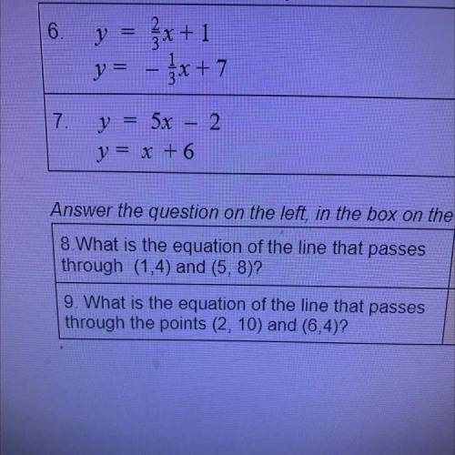GIVING BRAINIEST I NEED HELP SOLVING BOTH OF THESE QUESTIONS!!!