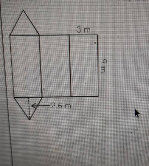 Find the total surface area of the net below(will give brainliest to whoever answers)​
