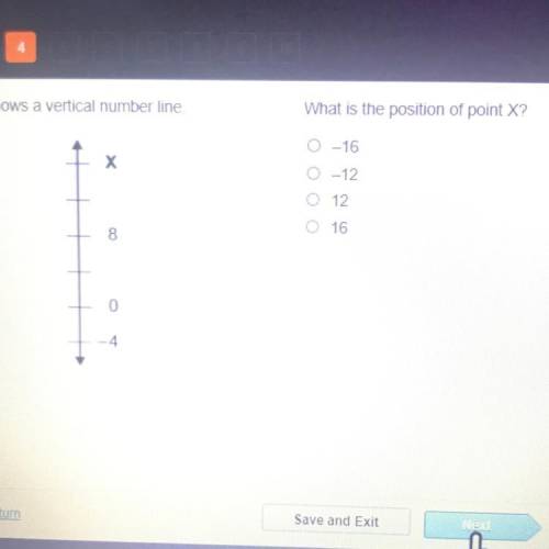 What’s the position of point X?