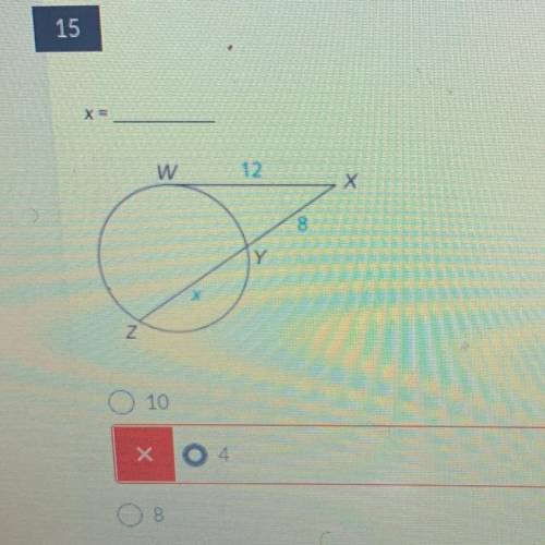 X=
W
12
х
y
10
X
4
8