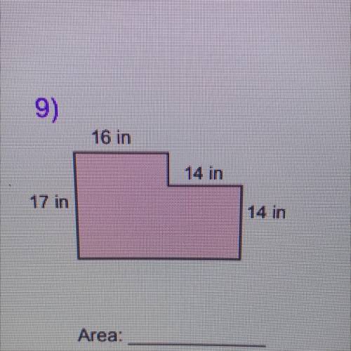 Need help on this question on compound shapes