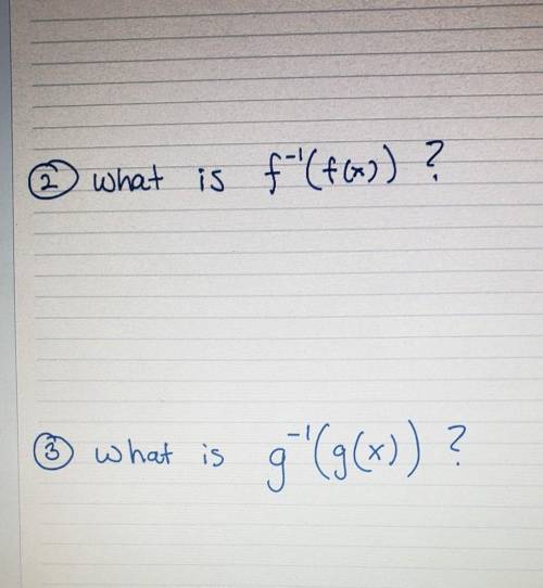 What do you notice about 2 and 3? Write out an explanation for what you notice.​