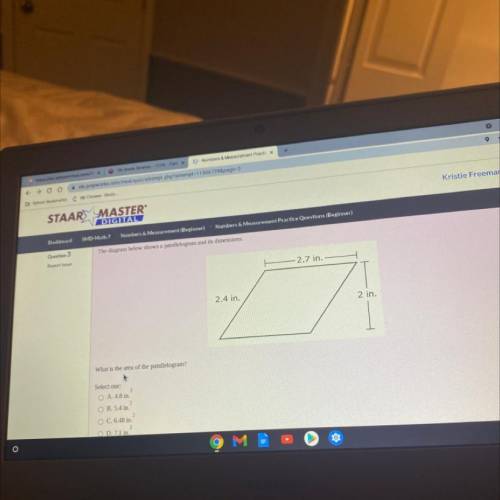 What is the area of the trapezoid