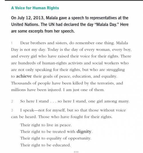 Malala repeats the phrase “we call upon . . .” in her speech. Why? What effect does the repetition