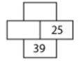 Find two numbers that complete the image below such that the middle two bricks sum to the bottom br