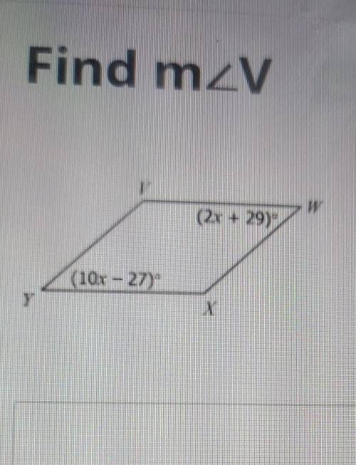 Please help im having trouble understanding how to find angle v.​