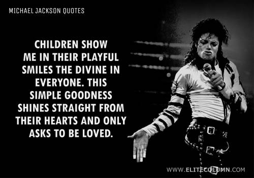 I miss Michael Jackson