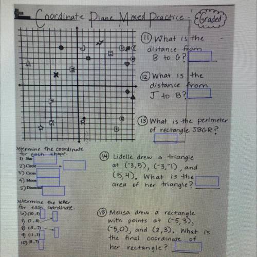 This is coordinate plane and this is graded pls help