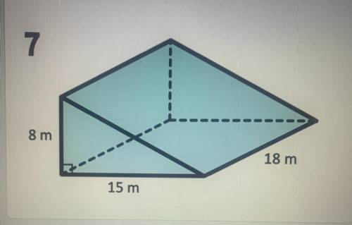 Can you please help me find the Volume of this shape?