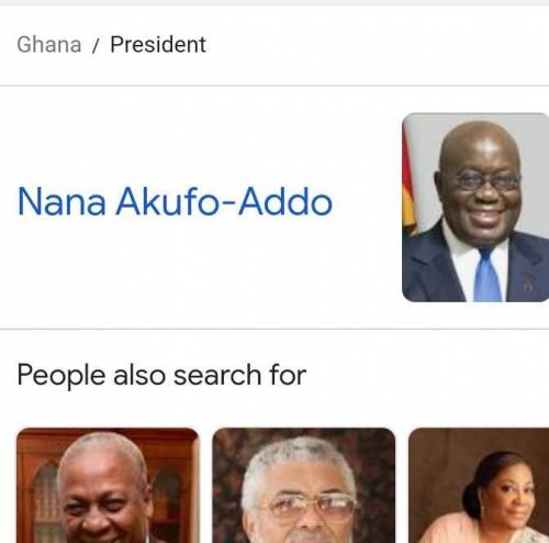 Who is the president of Ghana​