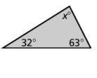 Classify triangle, find x, is it acute, obtuse?