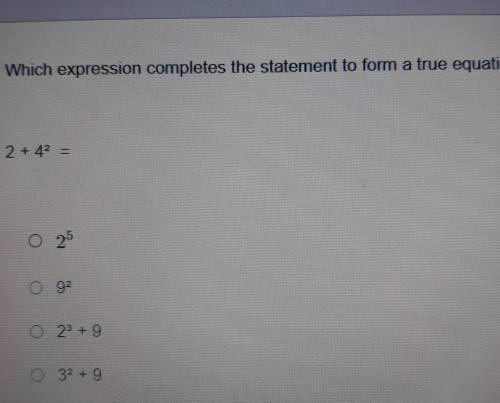 Sorry that's supposed to say equation at the end but it got cut off PLEASE HELP​