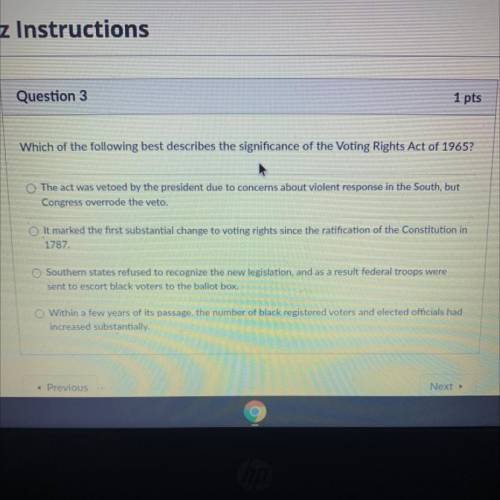 Help me please history quiz