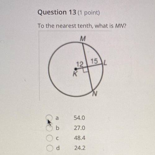 HELP GEOMETRY
to the nearest tenth, what is MN?
URGENT