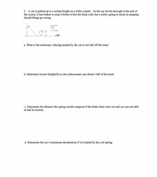 Hey! I have this physics homework and need some help on c and d. Could anyone help me out. I will a
