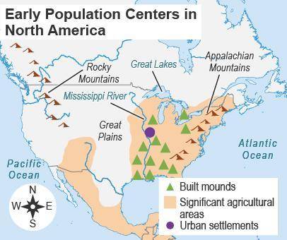 Which geographical feature is located in the northwestern region of North America?

Great Plains
G