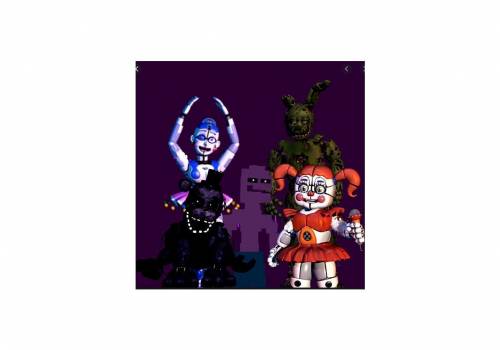 If y'all know the Afton family WHAT ARE THERE animatronic NAMES AND THERE HUMAN NAMES

aka this to