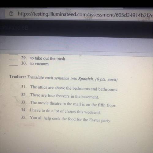 For those fluent in Spanish, please translate these sentences 
!!