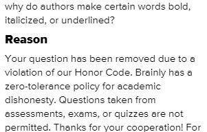 Really? just really.

so a question for one of my assignments is automatically a quiz? -_-