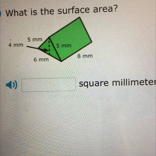 Find the surface area
Brainliest given to first answer