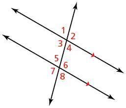 Describe the relationship between each pair of angles.

a. ∠1 and ∠5
Corresponding angles
Alternat
