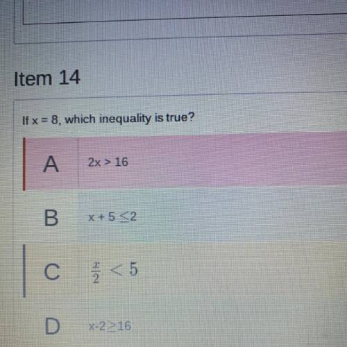 It’s between A and C . Also if you get the answer can you please explain why you got it. I only hav