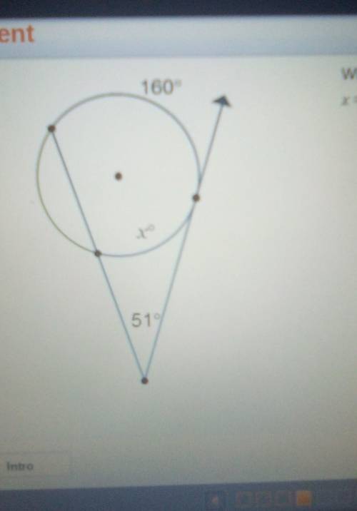 Plllsss help!!! What is the value of x?​