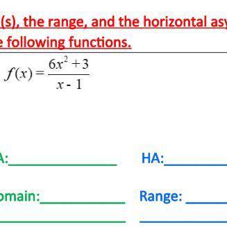 WHAT IS THE HA AND RANGE 
ILL GIVE BRAINLIEST TO FIRST PERSON TO ANSWER