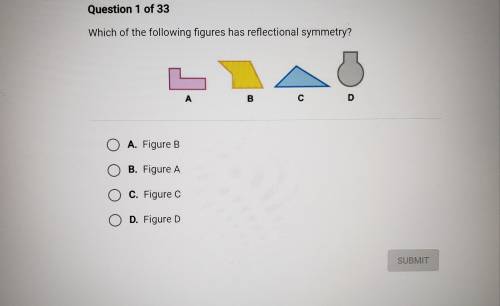 Which if the following has reflectional symmetry?