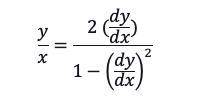 a) From calculus recall that dy/dx = tan alpha. Use this, the fact that y/x = tan beta , and the do