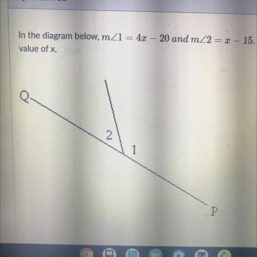 Find the value of x????