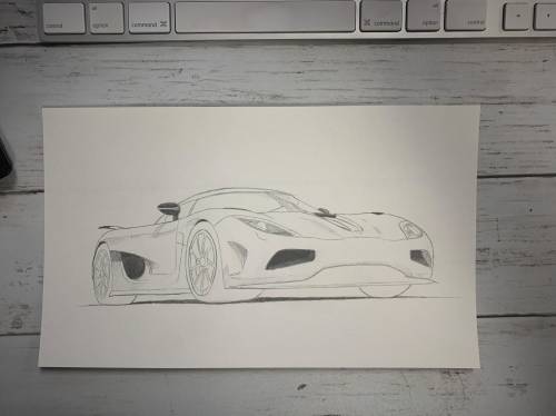What is the top speed of a Koenigsegg Agera RS?

(P.S. My Koenigsegg Agera RS drawing!)