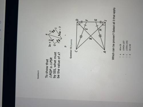 Need help on the both of these questions