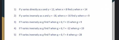 Can someone please help me solve these! Thank you so much