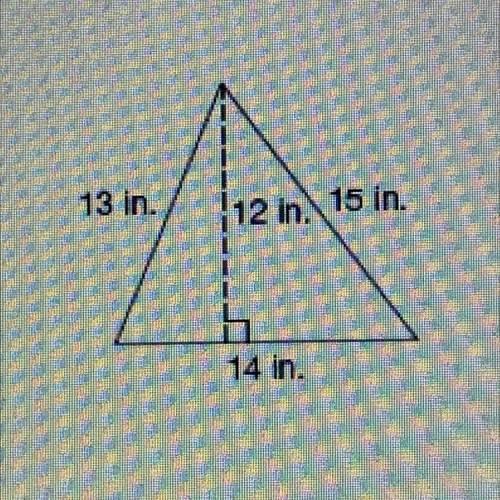 Please help me find the area and perimeter of this triangle.